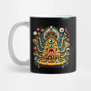 Dizza deity, Funny Pizza Lover Artwork Mug